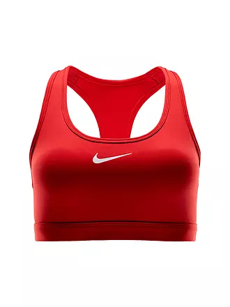 NIKE | Reggiseno sportivo da donna Swoosh a supporto medio | rot